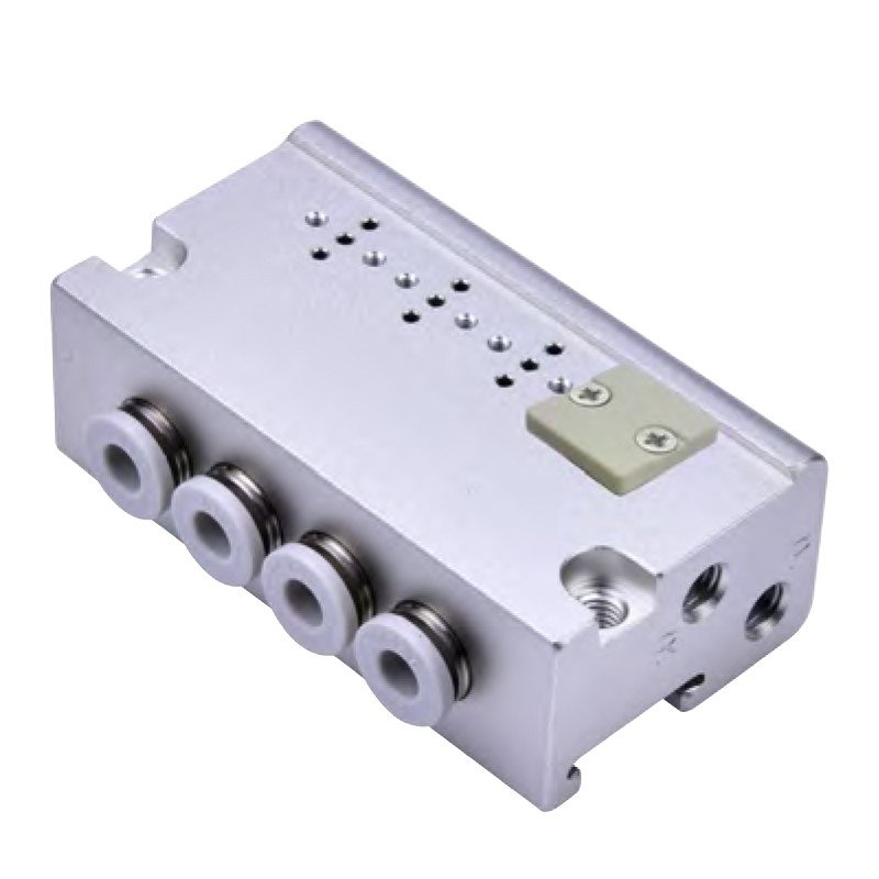 AirTAC CPV10: Micro-solenoid valve(3/2 way) manifold- CPV10MJO4-18F