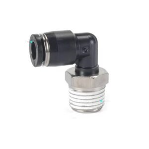 AirTAC PL: Male elbow--One-touch fittings Black  - PL3.2M5-M